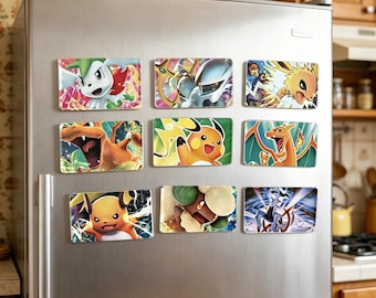 Kits DIY d'aimants acryliques pour cartes du JCC Pokémon