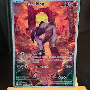 pokemon cards terrakion Keldeo Cobalion Virizion - Silver Tempest - 097/195 - Legendary Card Set [Fighting] Pokemon Card Game/[BW5] Dragon Blast]Terrakion