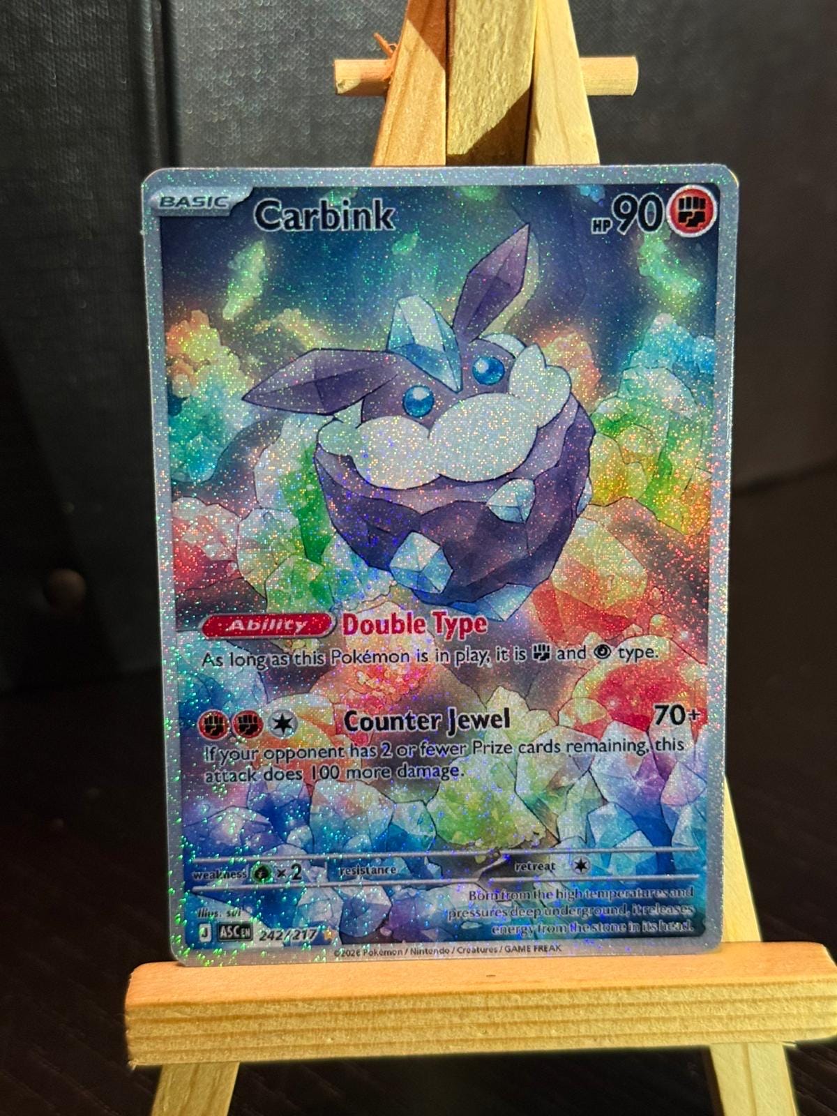 pokemon card carbink Pokemon Card Carbink BREAK 008/019 XYG Holo 2016 MINT Japanese k741 main image 1
