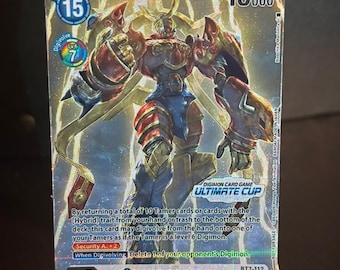 Susanoomon Digimon-Karte, handgefertigt, vollholo, BT9-112, vollholo