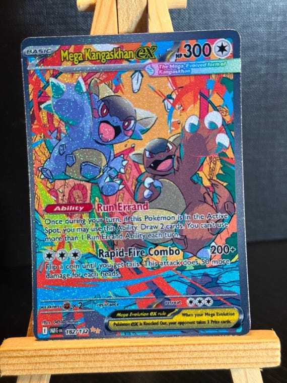 kangaskhan pokemon card ex Pokémon Mega Mega Evolutions: Mega Symphonia 051/063 NM Japanese Card Type / HP / Stage Pokemon - Mega Kangaskhan ex