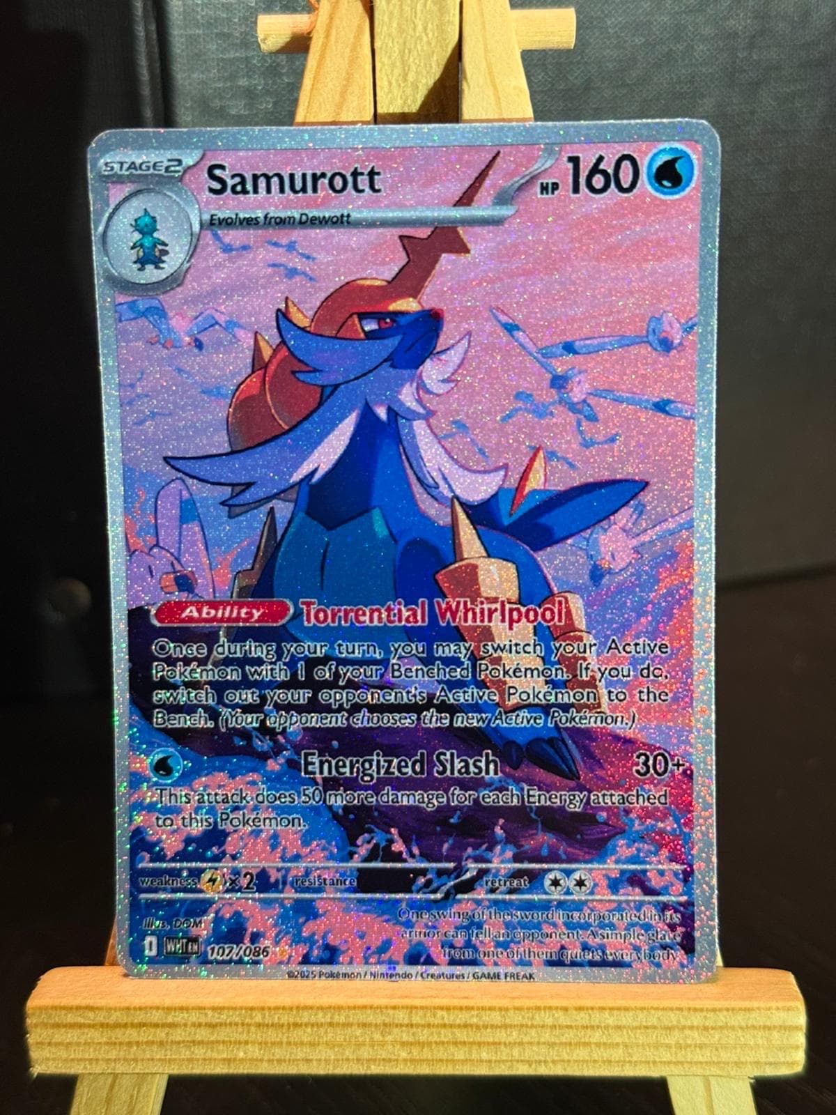 Samurott Card - Etsy