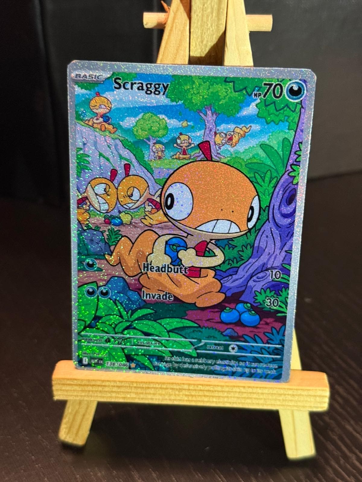 pokemon scraggy card Pokemon Card Japanese Scraggy 054/086 sv11W C TCG