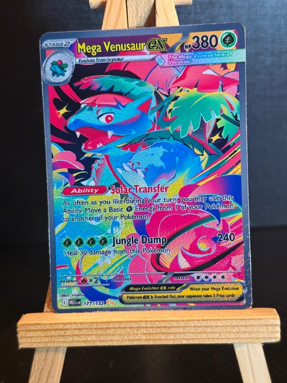 pokemon cards mega venusaur ex Pokmon TCG 155/132 Mega Evolution ENGLISH Pokmon Card NM Standard Card Grading Scale Pokemon CardMEGA VENUSAUR EXRR(003/063) (M1L)
