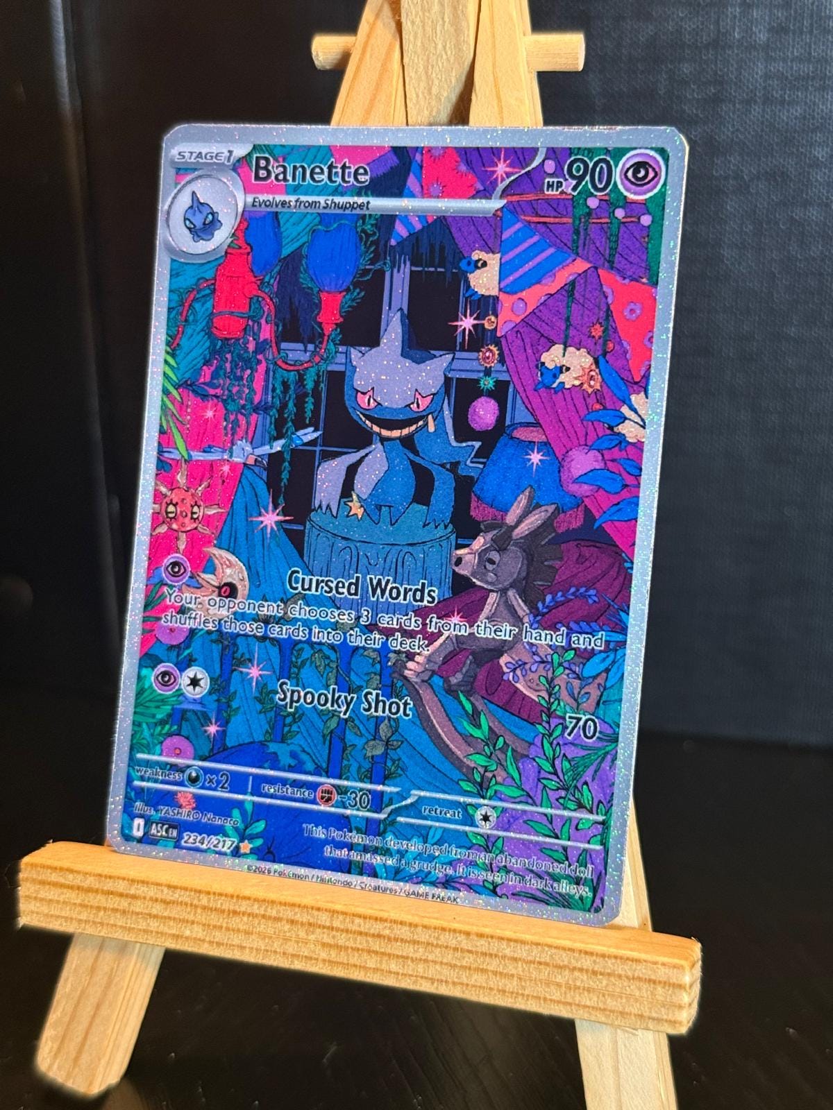 banette full art pokemon card Banette ex (229/198) [Scarlet & Violet: Base Set] Damaged Holofoil