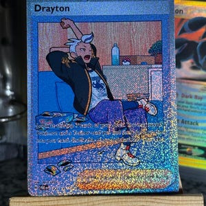Drayton tränare hemligt kort handgjort prismatisk evolution