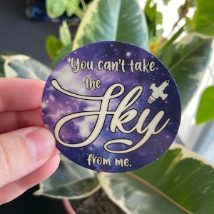 Glow-in-the-Dark Sticker - Firefly