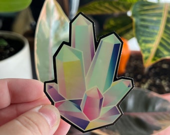 Glow-in-the-Dark Sticker - Crystals