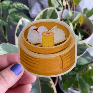 Dim Sum DieCut Sticker | Waterproof
