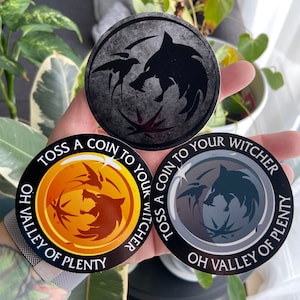 The Witcher DieCut Sticker Trio | Waterproof