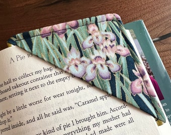 Irises Corner Bookmark