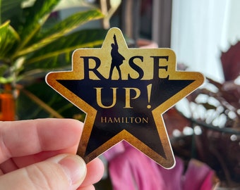 Hamilton DieCut Sticker | Waterproof