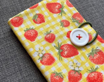 Strawberries Needle Book