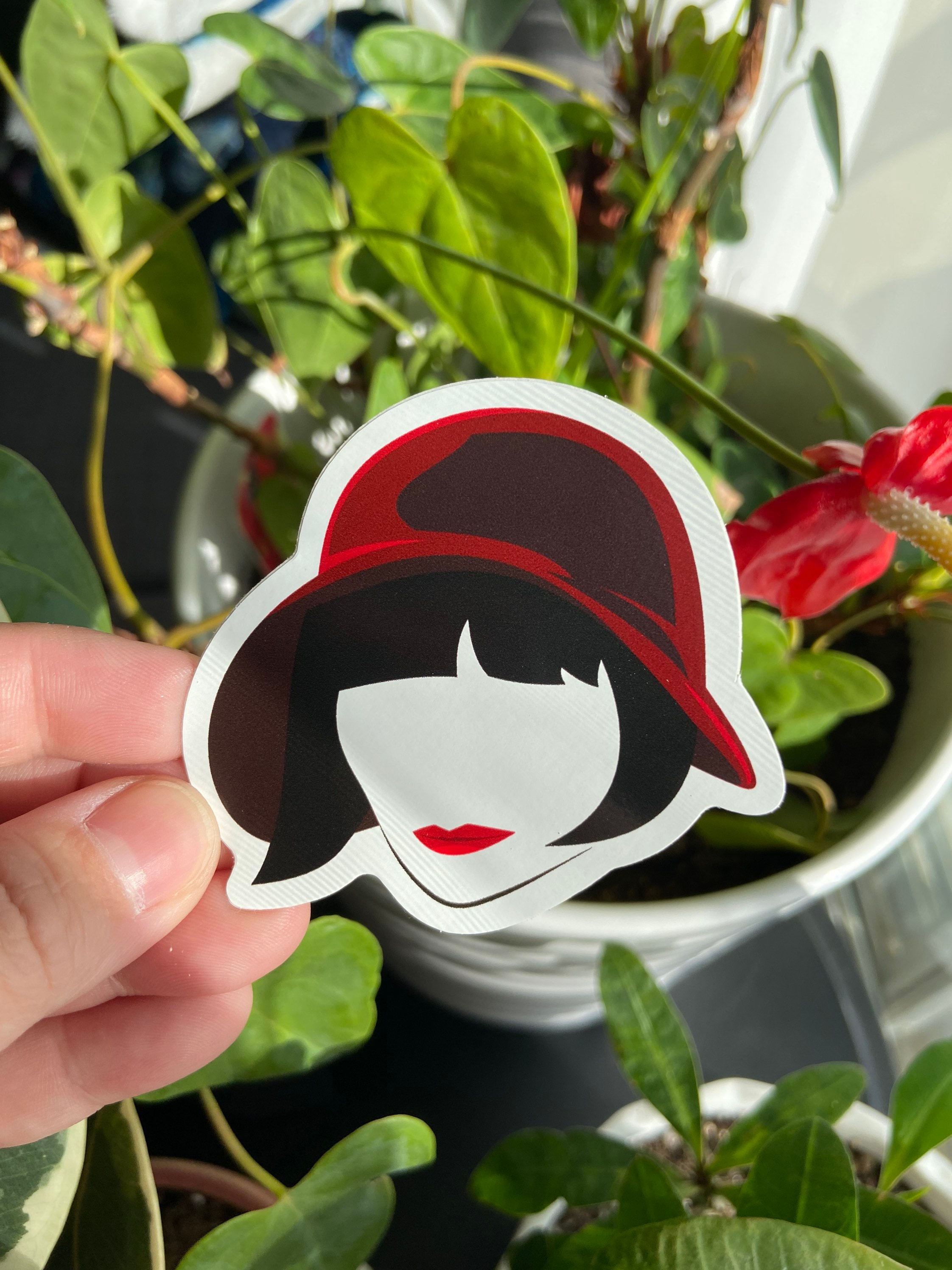 Miss Fisher DieCut Sticker | Waterproof