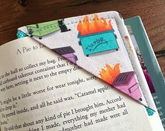 Dumpster Fire Corner Bookmark