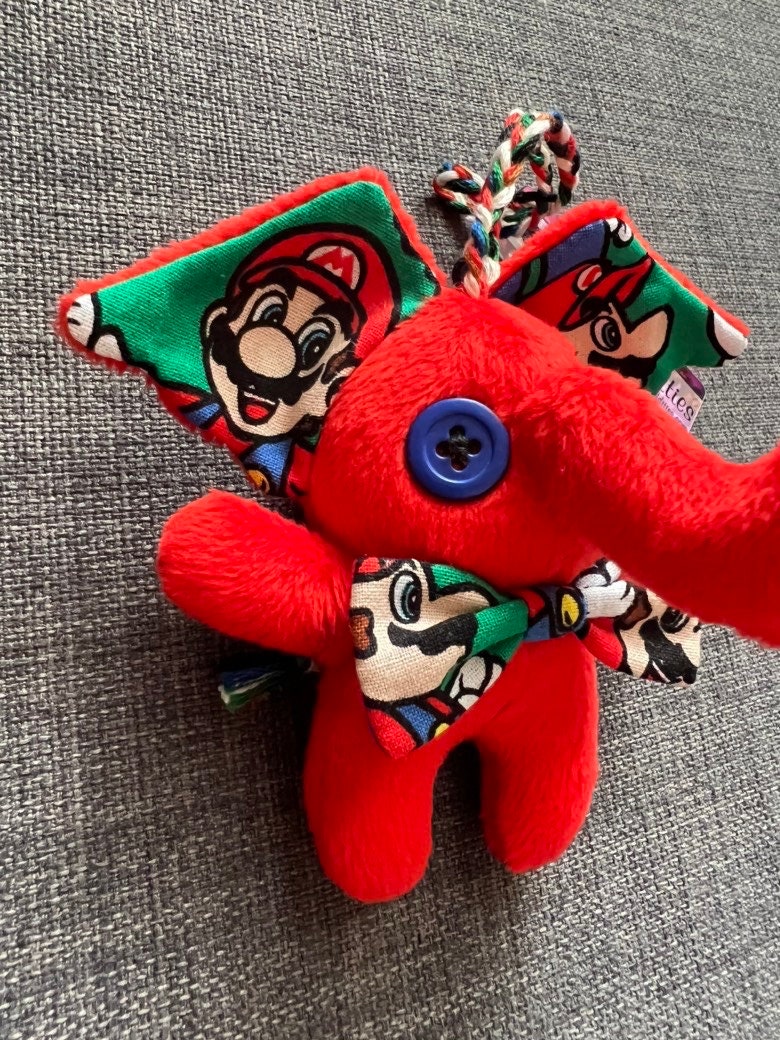 Mini Elephant Plush Mario 