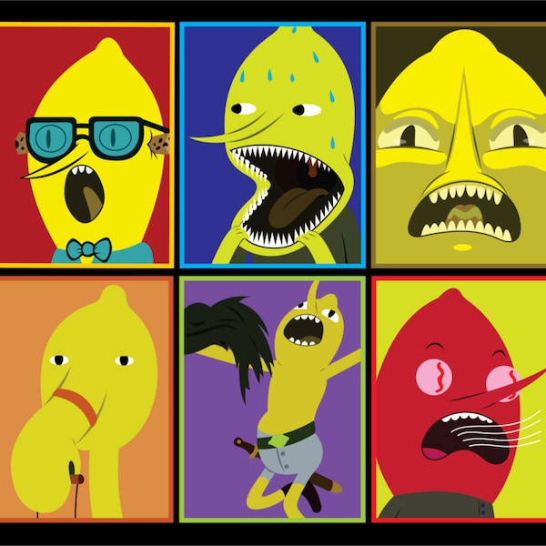 Adventure Time - Earl of Lemongrab Vol 1 Sticker 10 pk