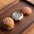 Hamburger Herb Grinder Gift for Him - Cute Spice Crusher , Novelty Tobacco Grinder , Boyfriend Christmas Gift , Unique Smoker Accessories product logo
