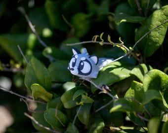 Bandit the Articulated Raccoon Figurine | Cadence Creatures Flexi Forest Animal Fidget | Whimsical Desk Pet Collectible