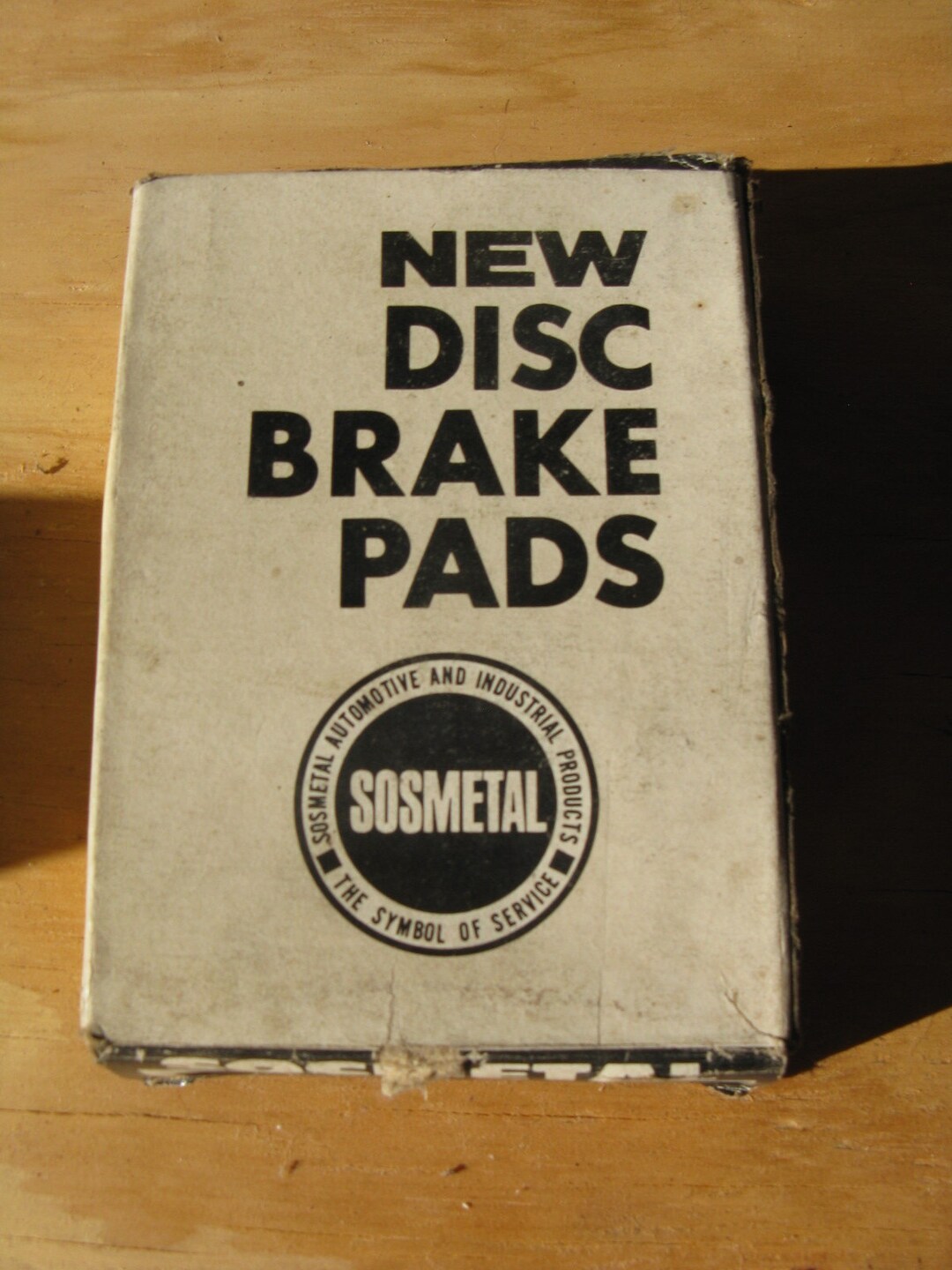 New Disk Break Pads by Sosmetal Vintage in Original Box Heavy Duty
