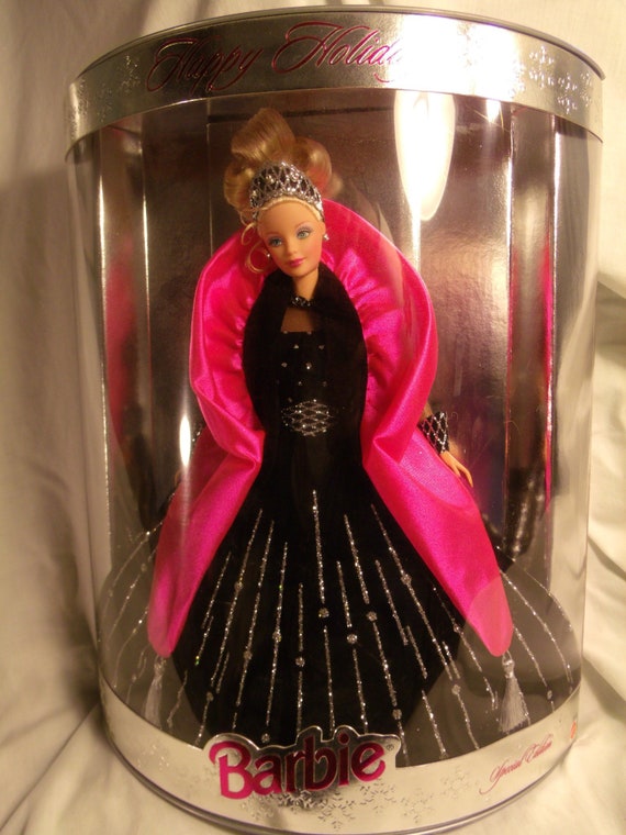 happy holidays barbie 1998