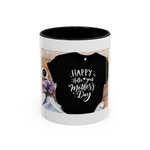 Sentimental Mother's Day Mug, Minimalist Style, AI Design (11oz White Mug)