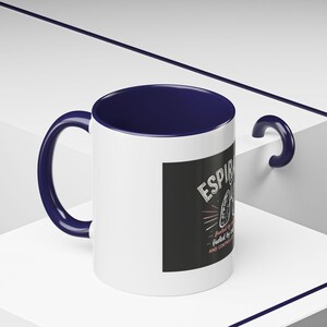 Respiratory Therapist Mug, Fueled by Caffeine, Lungs Design (11oz White Mug) image 12
