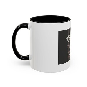 Respiratory Therapist Mug, Fueled by Caffeine, Lungs Design (11oz White Mug) image 3