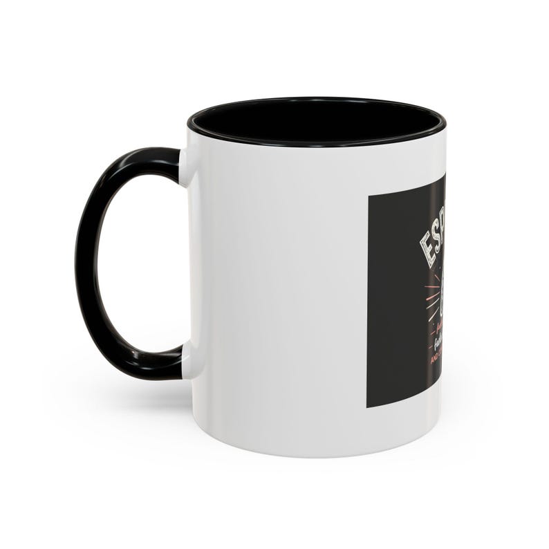 Respiratory Therapist Mug, Fueled by Caffeine, Lungs Design (11oz White Mug) image 3