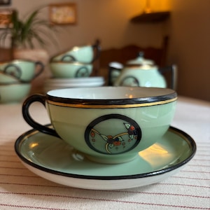 Antique Noritake Japanese Tea Set - Etsy