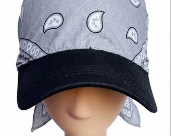 Pañuelo elegante con ala ancha, cómodo y a la moda, ideal para el trabajo, vacaciones y eventos deportivos.