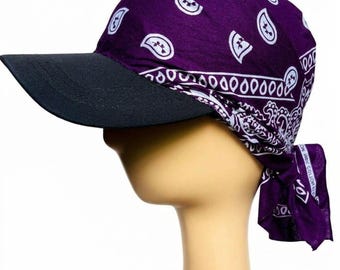 Pañuelo elegante con ala ancha, cómodo y a la moda, ideal para el trabajo, vacaciones y eventos deportivos. Colores naturales, colores orgánicos, algodón orgánico.