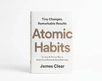 Atomic Habits by James Clear Self Improvement & Personal Growth Bestseller Book