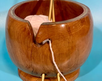 Silver Maple Yarn Bowl