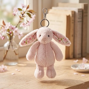 Jellycat Cream Blossom Bunny - Etsy