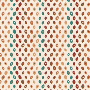 Terracotta Ankara – Seamless Pattern for Fabric & Wallpaper
