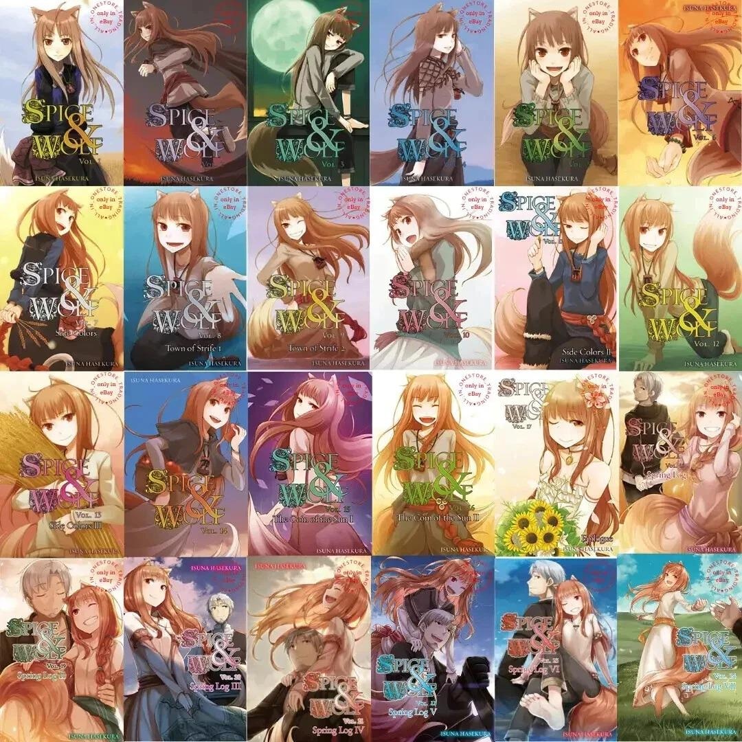Spice And Wolf Light Novel Volume 1 24 Complete Set English Version spice-and-wolf-light-novel-volume-1-24-complete-set-english-version