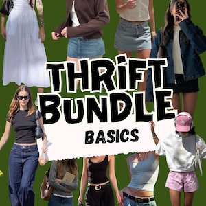 Zestaw ubrań z second-handu „Minimal Basics” | Garderoba kapsułowa | Zestaw ubrań na co dzień