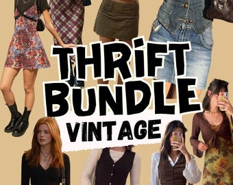 Vintage Thrifted Outfit Box: Personalized Style Bundle