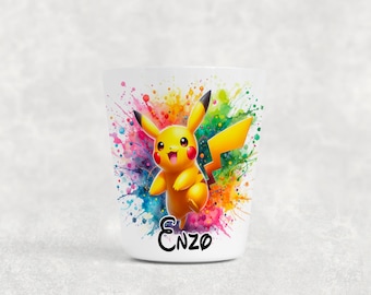 Gobelets enfant personnalisé. Créé avec amour pour vos petits moments. gobelet incassable, Dessin animé