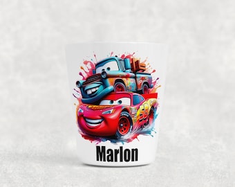 Gobelets enfant personnalisé. Créé avec amour pour vos petits moments. gobelet maternelle, Cars