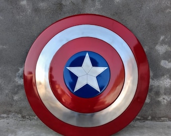 Captain America Schild Replika | Metall Wand Dekor | Cosplay Prop Sammlerstück