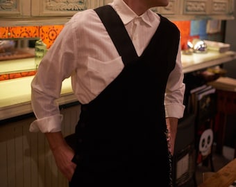Men's Asymmetrical Vest with Elastic Shoulder Strap