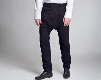Clusterstone-Cod Drop Crotch Trousers