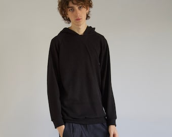 Ohio hooded knitted sweater