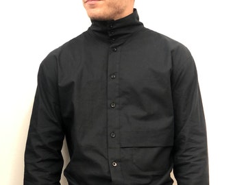 Osaka turtle button neck shirt