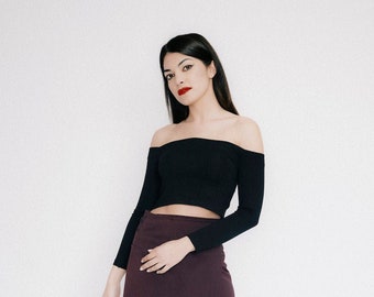Cloudcity low shoulder crop