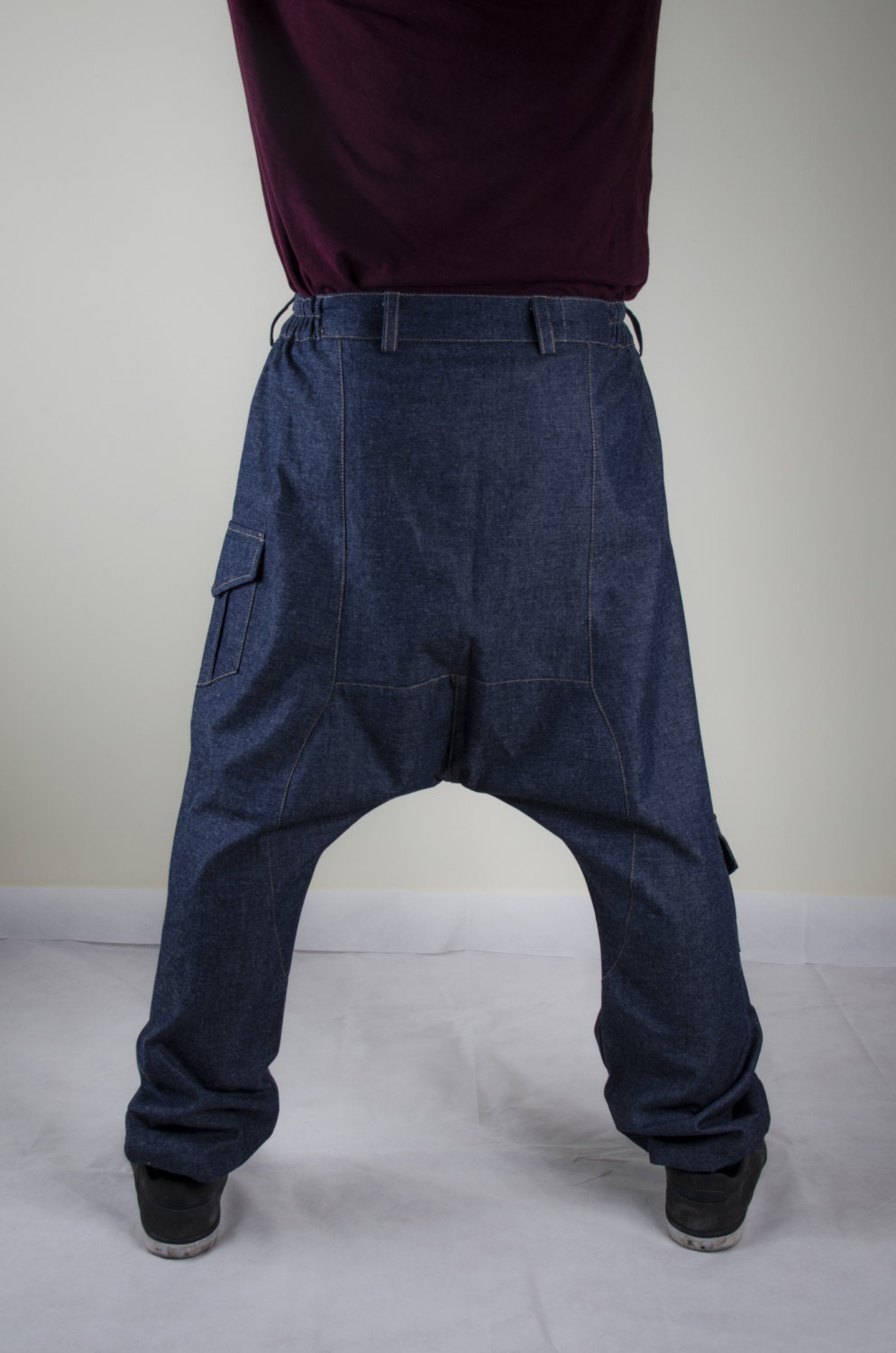 Clusterstone-5bp Denim Trousers - Etsy