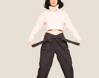 Cloudcity high waist overalls