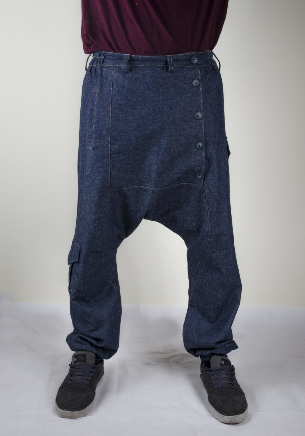 Clusterstone-5bp Denim Trousers - Etsy